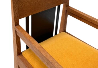 Two Art Deco Modernist High Back Armchairs by Cor Alons, 1927